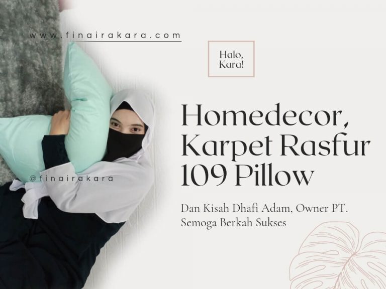 Dhafi Adam - Karpet Rasfur 109 Pillow